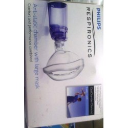 PHILIPS REPIRONICS ANTI-STATIC CHAMBER WITH LARGE MASK (5 AÑOS EN ADELANTE) CANTIDAD*1