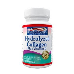 HYDROLYZED COLLAGEN  PLUS VITAMINA C (HEALTHY DE AMERICA COLOMBIA) FCO*100 CAPSULAS