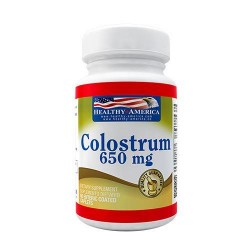 COLOSTRUM 650mg (FACTOR DE TRANSFERENCIA) (HEALTHY DE AMERICA COLOMBIA) CAJA*60 TABLETAS