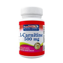 L-CARNITINE 500mg (HEALTHY DE AMERICA COLOMBIA) FCO*60 CAPSULAS 