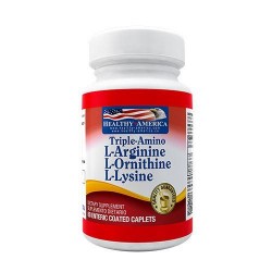 TRIPLE AMINO (L-Arginine, L-Ornithine, L-Lysine) (HEALTHY DE AMERICA COLOMBIA) FCO*60 TABLETAS