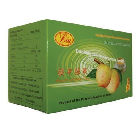 Té verde y melocotón (envíos a todo Colombia)