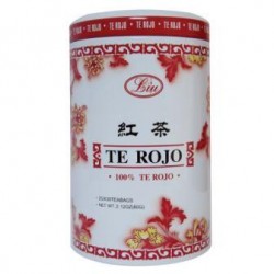 Té Rojo Tarro metálico por 30 tisanas de 2 g. ( envios a todo colombia)