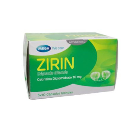 ZIRIN 10 MG CAJA*10 TABLETAS (Claro llegamos a toda Colombia)