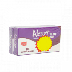 ALERCET 10 MG CAJA*10 CAPSULAS (Claro llegamos a toda Colombia)