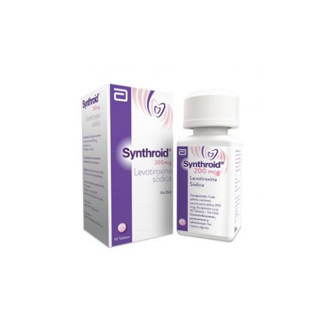 SYNTHROID 200MG FCO*90 TABLETAS (Claro llegamos a toda Colombia)