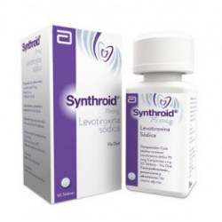 SYNTHROID 75MG FCO*90 TABLETAS (Claro llegamos a toda Colombia)