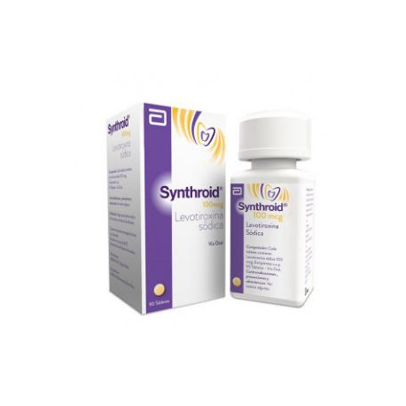 SYNTHROID 100MG FCO*90 TABLETAS (Claro llegamos a toda Colombia)