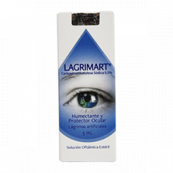 LAGRIMAS HUMECTANTES LAGRIMART GOTAS FCO*5ML (Claro llegamos a toda Colombia)