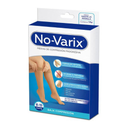 Calcetín No-Varix® mujer 8-15 mmHg transparente azul L (FarmaclaroColombia)